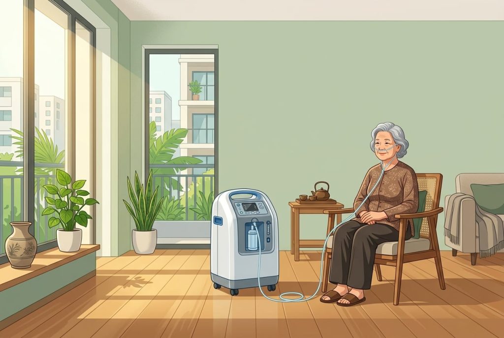 Cách chọn công suất máy tạo oxy 3 lít hay 5 lít phù hợp với tình trạng bệnh nhân tại Kiên Lương