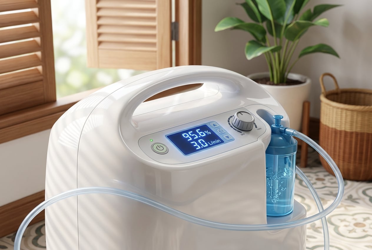 công suất máy tạo oxy