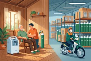 Dịch vụ cung cấp máy tạo oxy y tế cấp tốc tại An Minh gọi ngay 0907118224