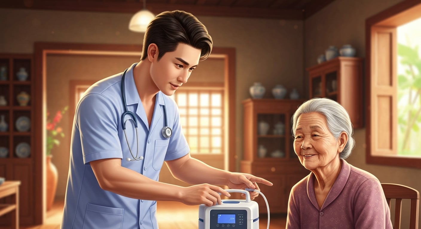 thuê máy thở oxy