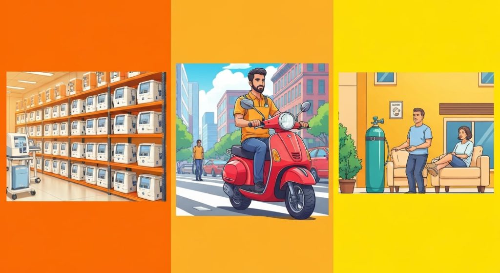 Hướng dẫn chọn máy tạo oxy cho người bệnh tại Hà Tiên