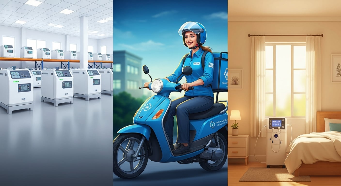 chọn máy tạo oxy