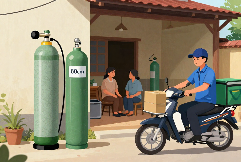 thuê máy tạo oxy 3 lít - Quy trình tư vấn và giao nhận thiết bị y tế tận nơi