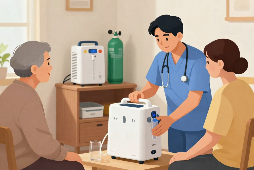 cho thuê máy tạo oxy 3 lít