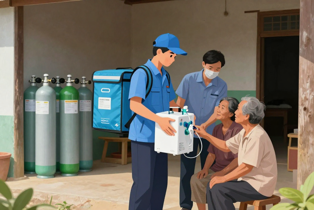 thuê máy tạo oxy 10 lít - Quy trình cung cấp dịch vụ thuê máy tạo oxy tại Gò Quao