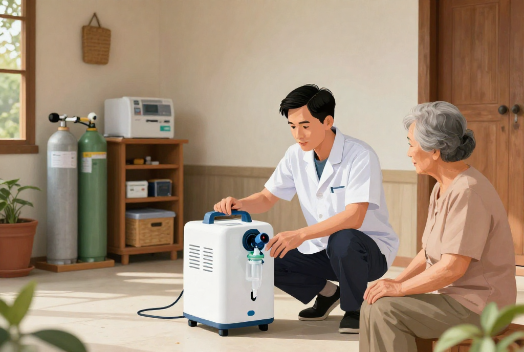 Lắp đặt máy tạo oxy y tế nhanh chóng tại U Minh Thượng