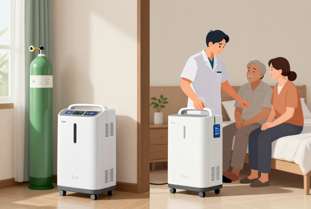 thuê máy tạo oxy gấp - Giao hàng nhanh chóng và lắp đặt tại nhà
