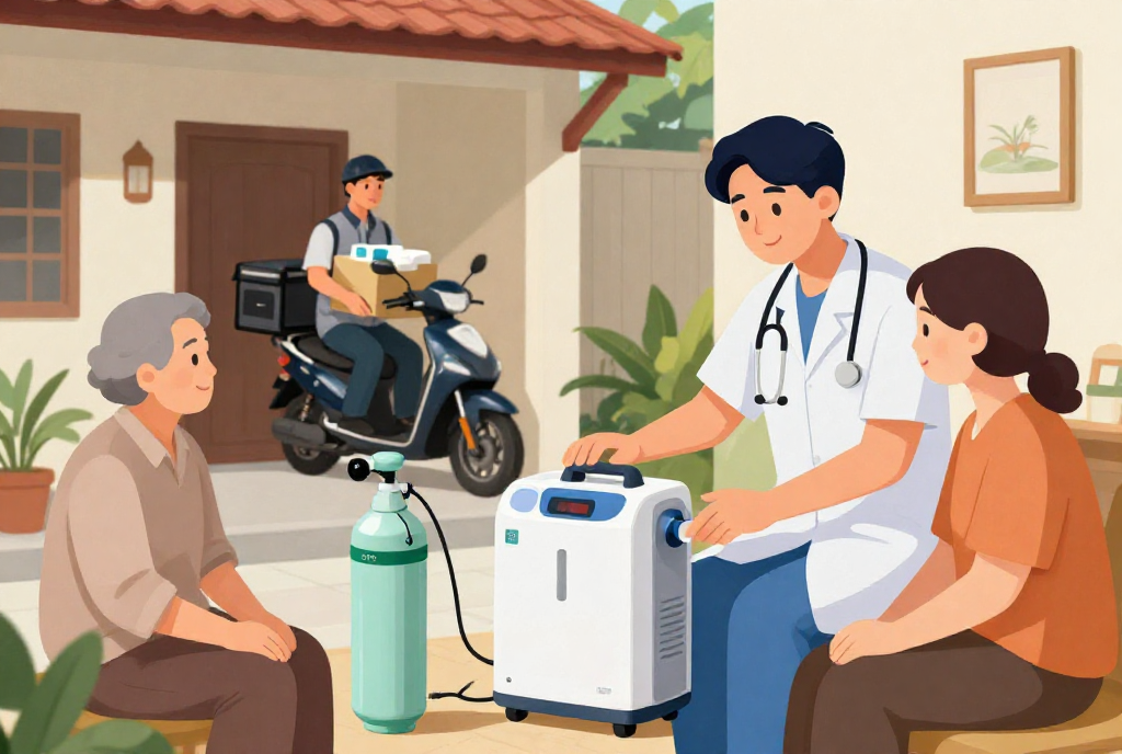 chọn máy tạo oxy