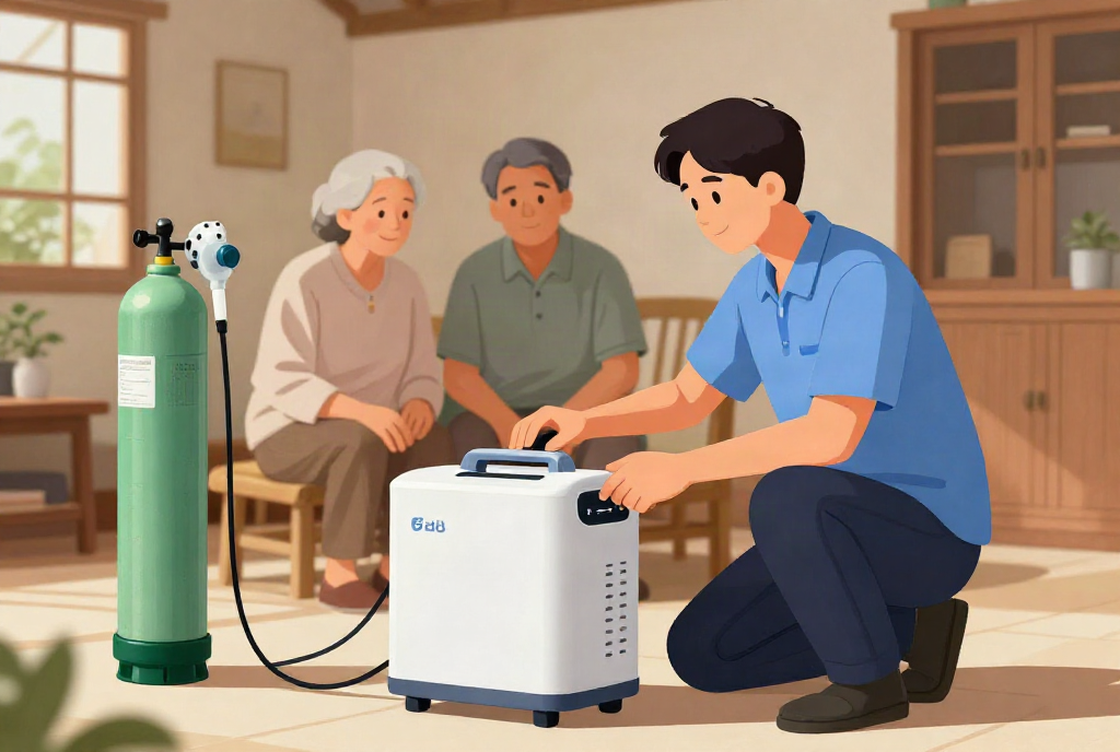 lắp đặt máy tạo oxy y tế