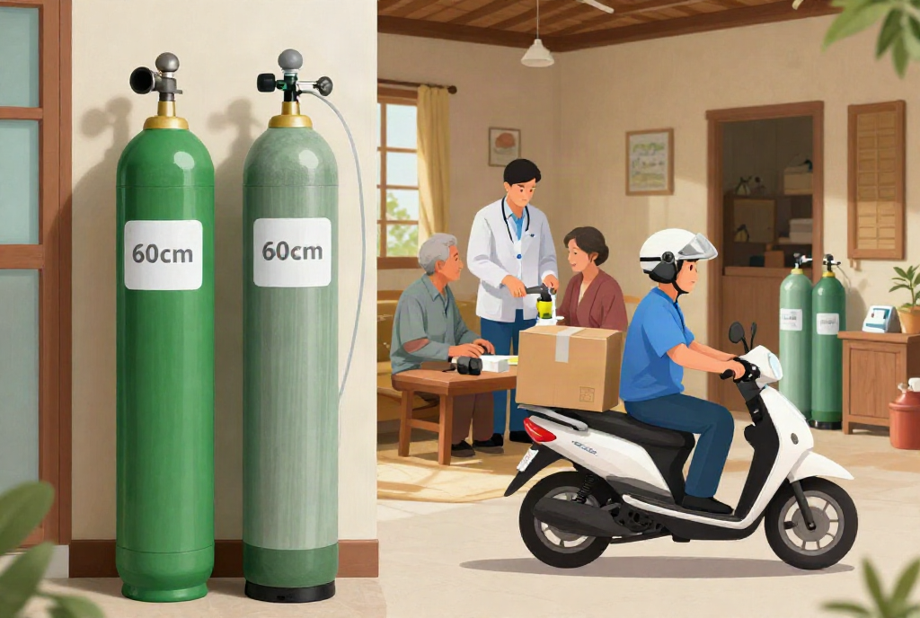 thuê máy tạo oxy 10 lít cấp cứu tại U Minh Thượng - Tại sao nên chọn thuê máy tạo oxy 10 lít thay vì mua mới?
