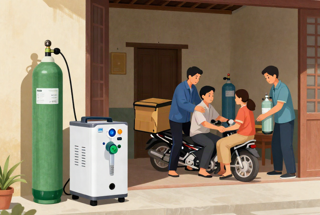 chọn máy tạo oxy - 1. Xác định lưu lượng và công suất máy