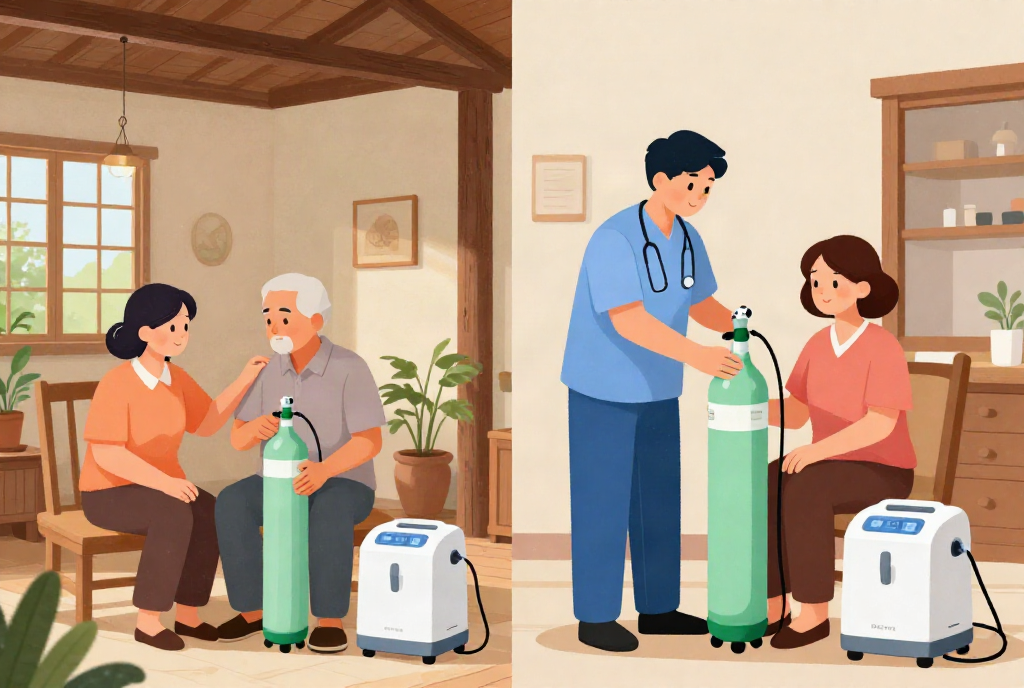 thuê bình oxy y tế 10 lít - Làm sao để chọn đúng thiết bị oxy y tế phù hợp?