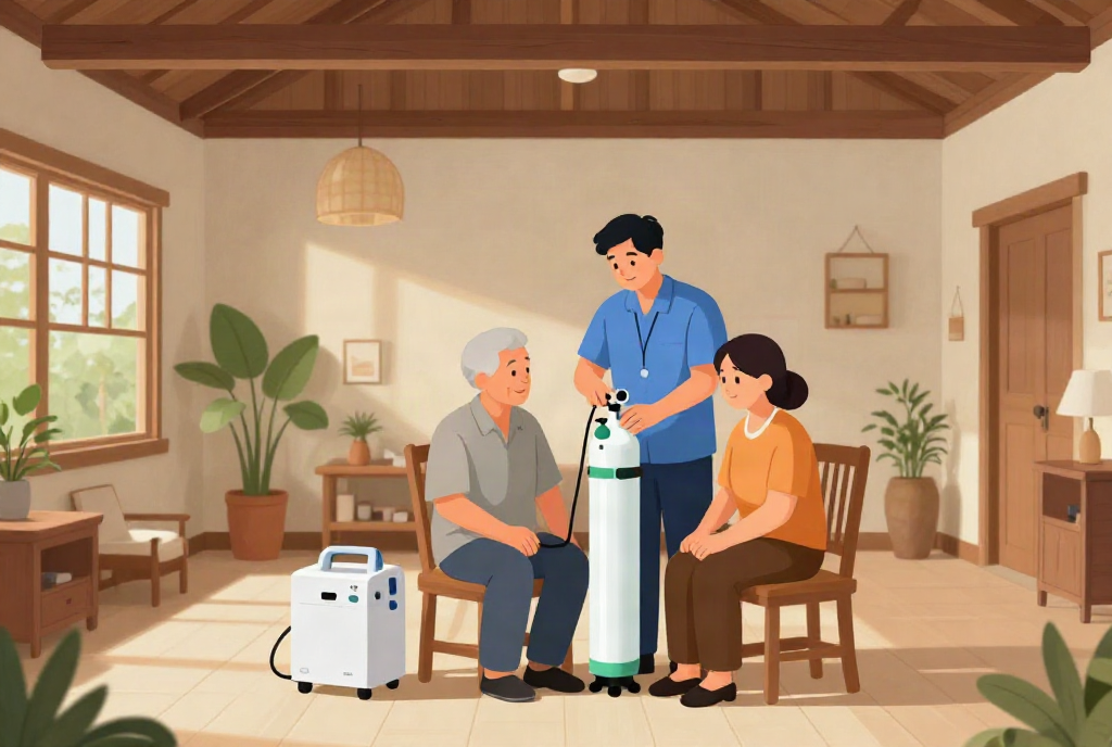 Địa chỉ thuê bình oxy y tế 10 lít giá tốt Hòn Đất