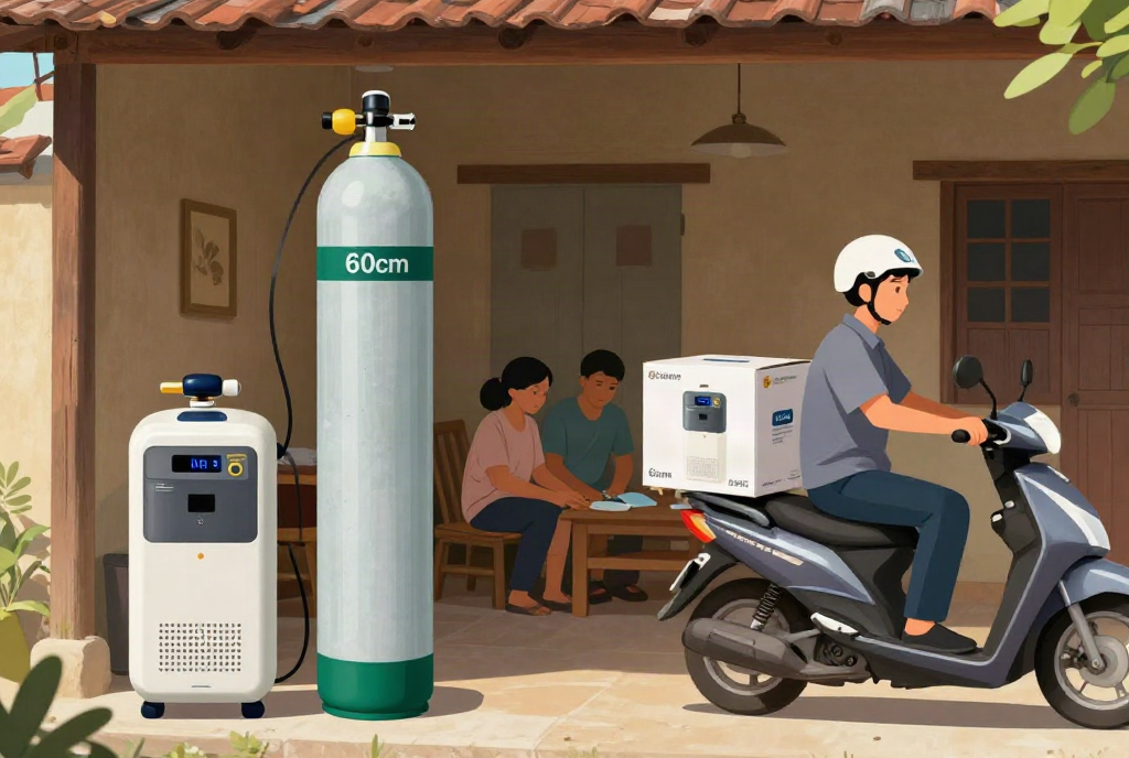 thuê máy thở oxy gia đình 5 lít