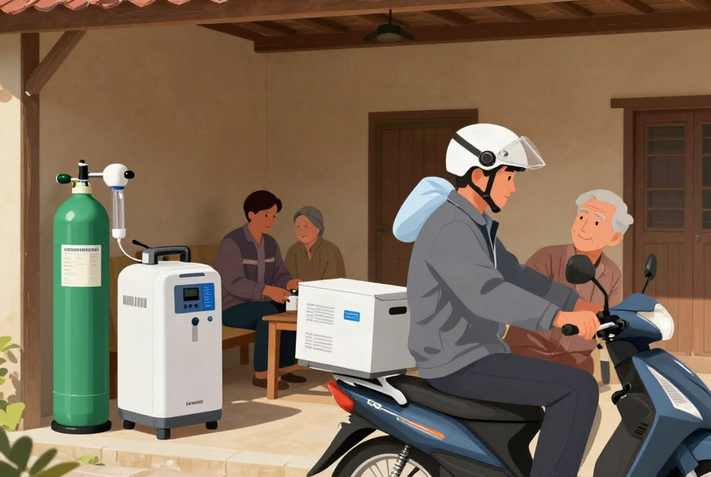 cho thuê máy thở oxy gia đình 10 lít - Lợi ích khi sử dụng dịch vụ tại Thiết Bị Y Tế Rạch Giá