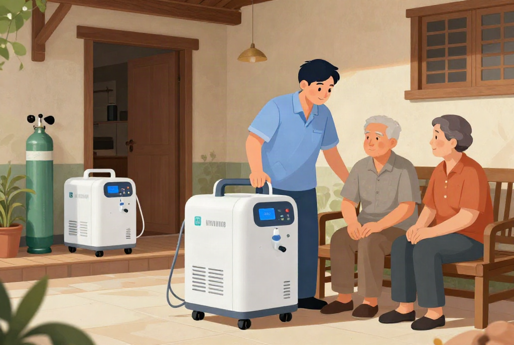 chọn máy tạo oxy 3 lít