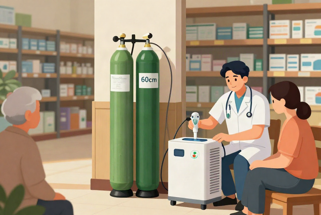 máy tạo oxy 3 lít - Quy trình cung cấp thiết bị y tế nhanh chóng tại Chợ Mới