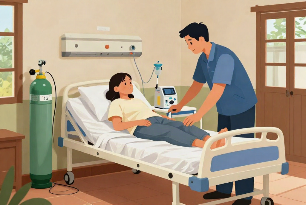 lắp đặt bàn ăn cho người bệnh - Các tiêu chí kỹ thuật cần lưu ý