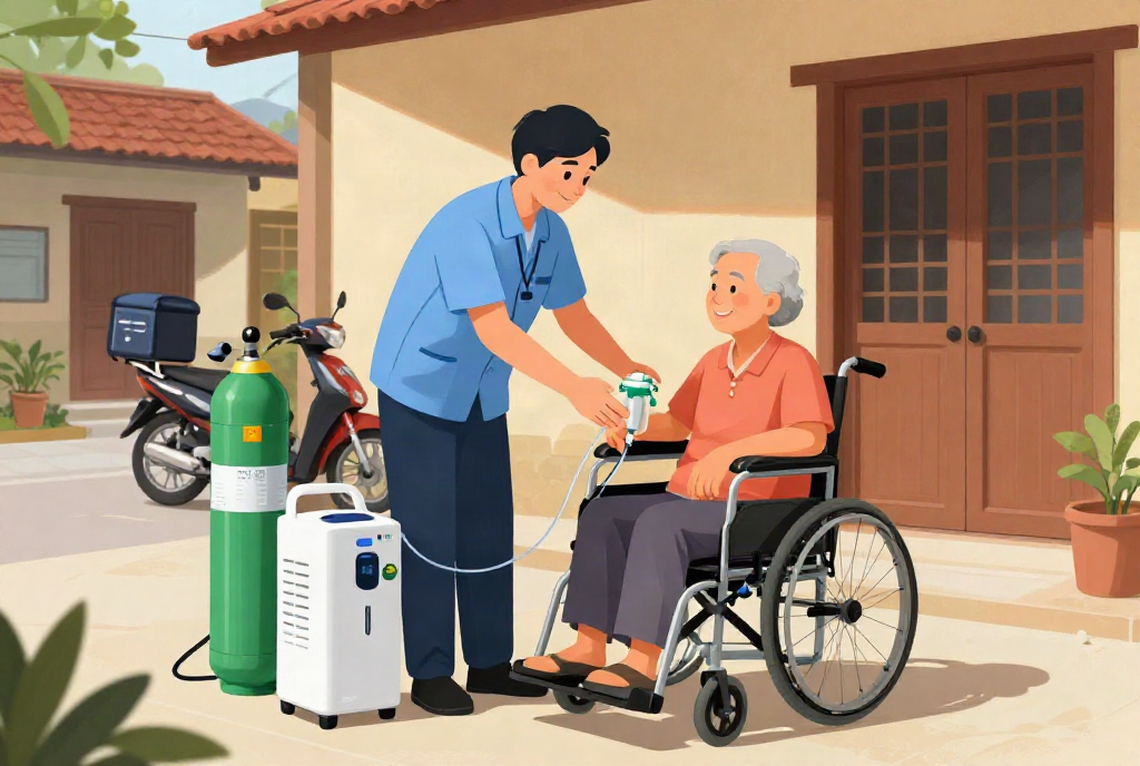 xe lăn tay hay xe lăn điện - Ưu điểm vượt trội của xe lăn điện