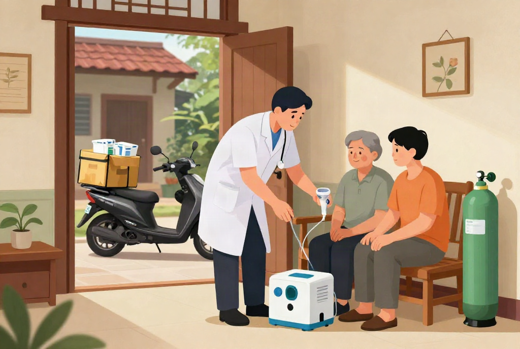 Thuê máy tạo oxy 10 lít ở đâu nhanh nhất tại Tân Châu?