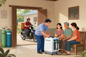 Thuê máy trợ thở ở đâu uy tín tại Chợ Mới?