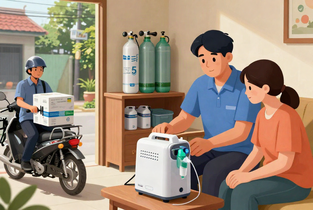 thuê máy trợ thở uy tín - Thiết Bị Y Tế Rạch Giá – Giải pháp hỗ trợ hô hấp tại nhà