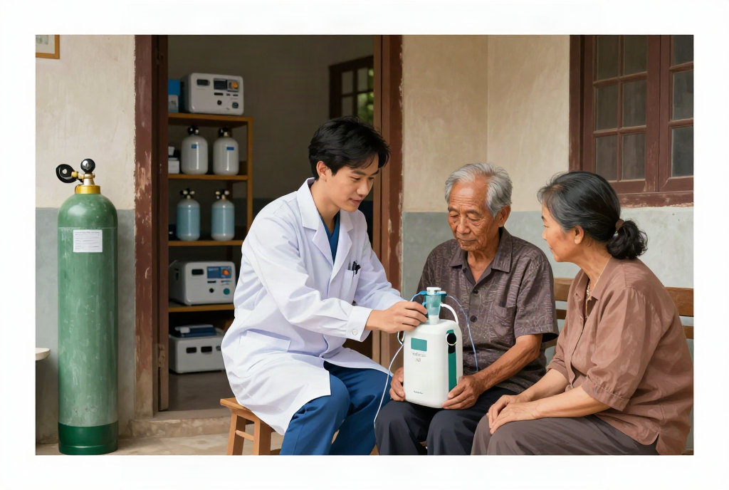 giao máy tạo oxy gia đình - Sẵn sàng phục vụ 24/7 tại Thoại Sơn