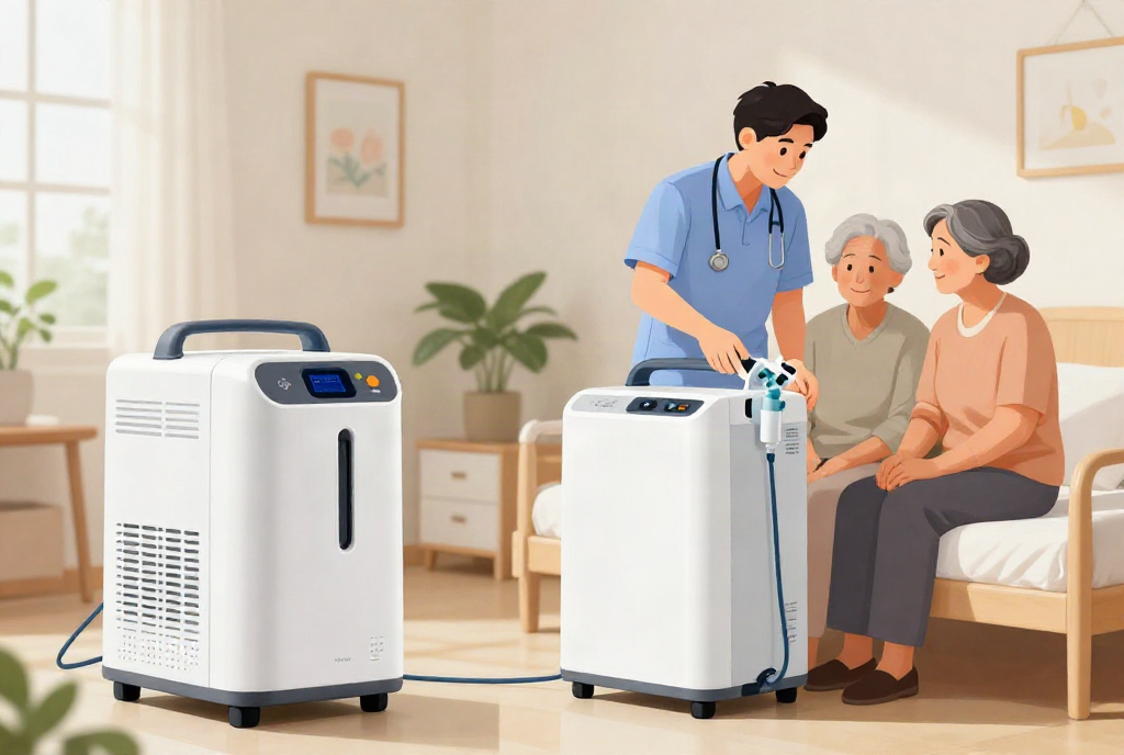 thuê máy tạo oxy 5 lít - Quy trình cung cấp thiết bị y tế khẩn cấp tại Châu Đốc