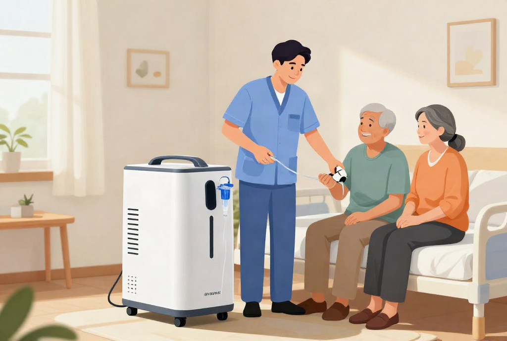 Dịch vụ thuê máy tạo oxy 5 lít khẩn cấp tại Châu Đốc