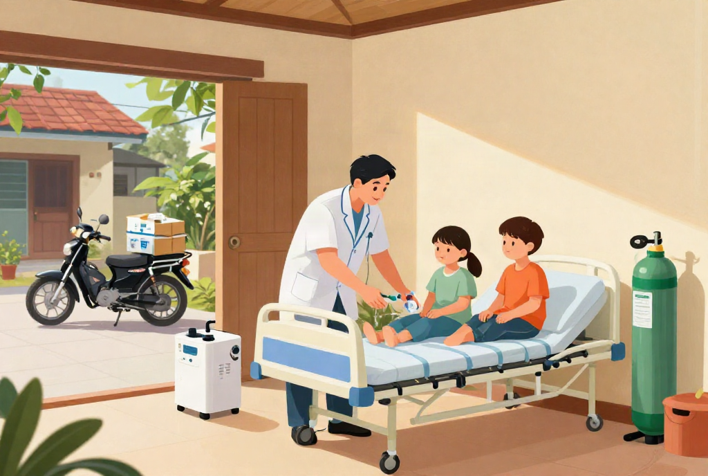 Hướng dẫn chọn giường y tế đa năng cho người bệnh nằm lâu tại An Minh