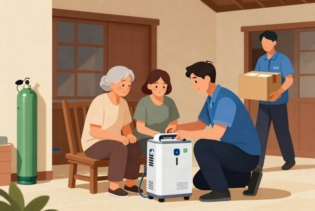 chọn loại máy tạo oxy 10 lít