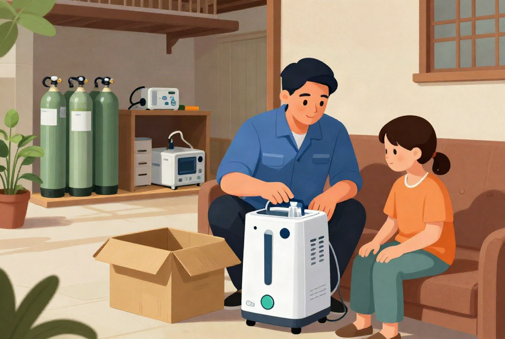 cho thuê máy tạo oxy 3 lít - Tiêu chuẩn thiết bị tại Thiết Bị Y Tế Rạch Giá