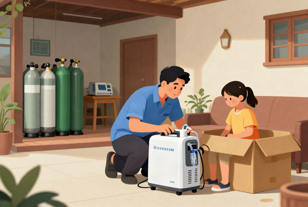 Địa chỉ cho thuê máy tạo oxy 3 lít uy tín tại An Giang