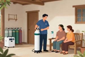 Địa chỉ thuê bình oxy y tế 15 lít tin cậy tại Tân Châu