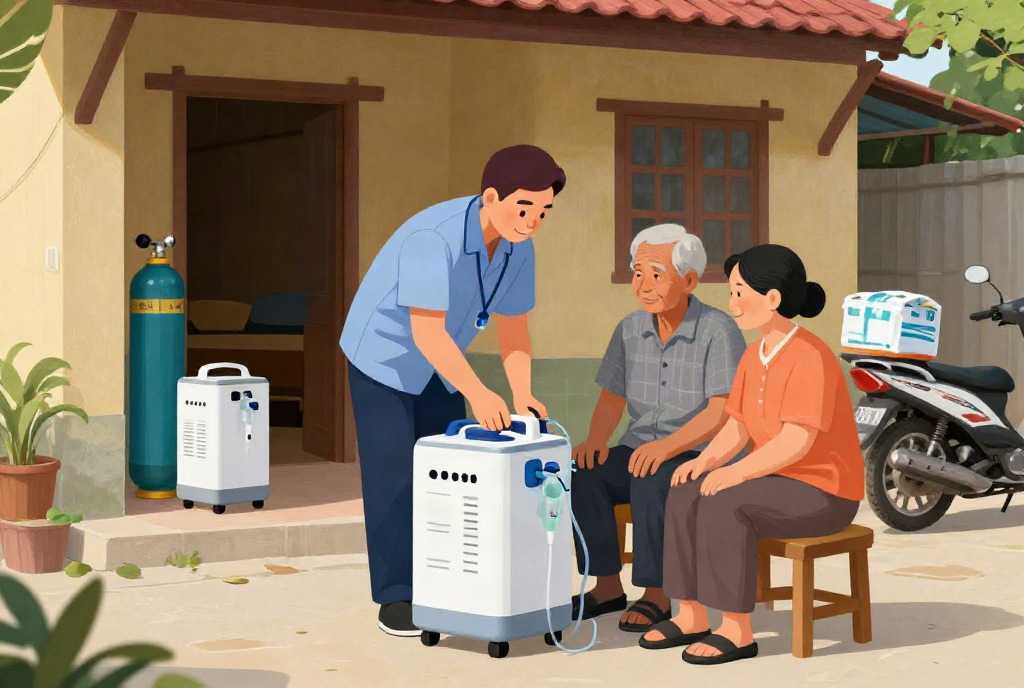 mua khung tập đi - Lợi ích của việc tư vấn thiết bị y tế tại nhà