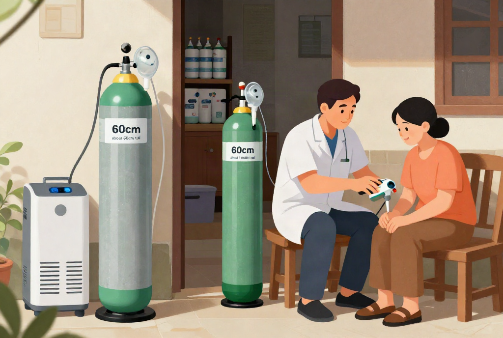cấp cứu oxy y tế khẩn cấp tại Tri Tôn