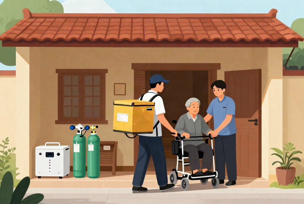 Tìm mua dụng cụ hỗ trợ di chuyển cho người bệnh khó tự đi lại ở Châu Thành