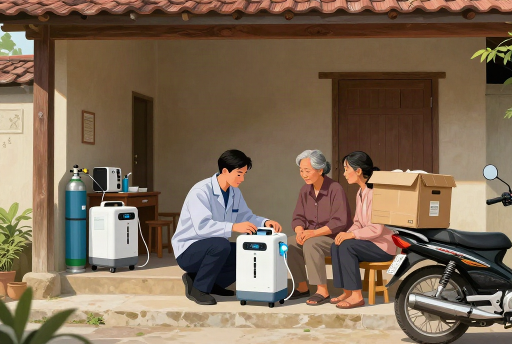 Tìm thuê máy tạo oxy 5 lít ở đâu tốt nhất tại Thoại Sơn?